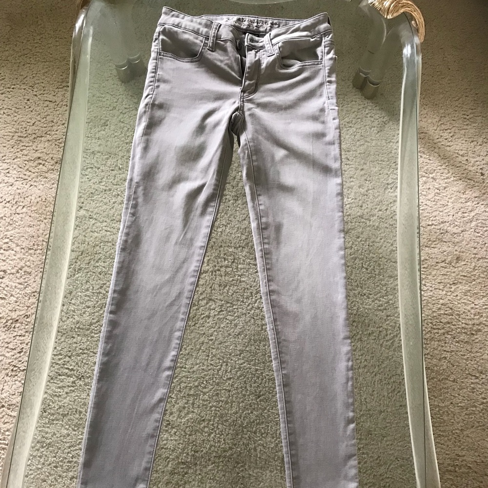 Junior Grey Skinny Jeans